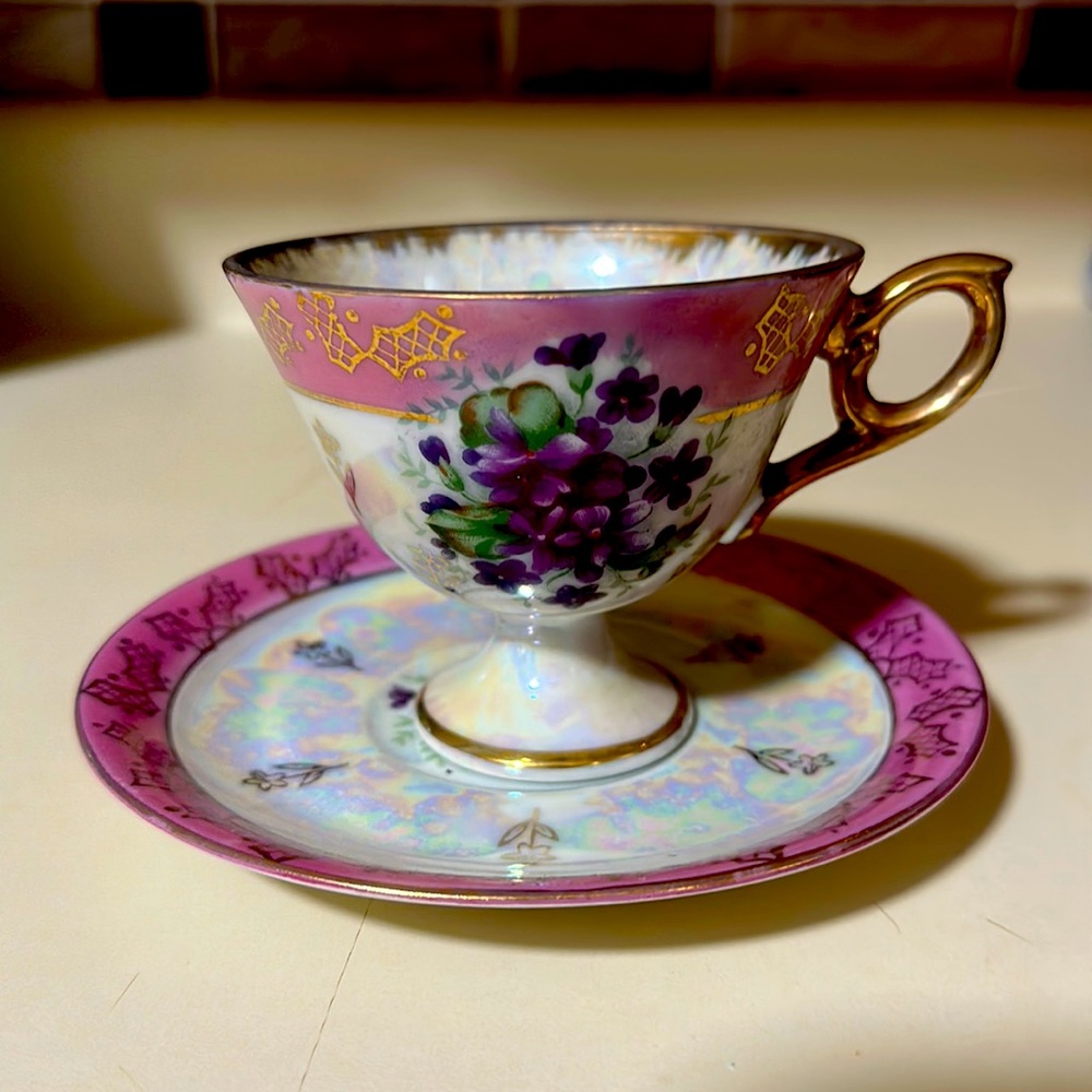 Vintage Tea Cup and Saucer